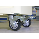 Rollcab 6 Drawer Wide Retro Style - Cream | Pipe Manufacturers Ltd..