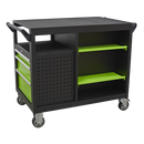 Mobile Workstation 10 Drawer 1140mm | Pipe Manufacturers Ltd..