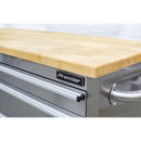 Mobile Stainless Steel Tool Cabinet 4 Drawer | Pipe Manufacturers Ltd..