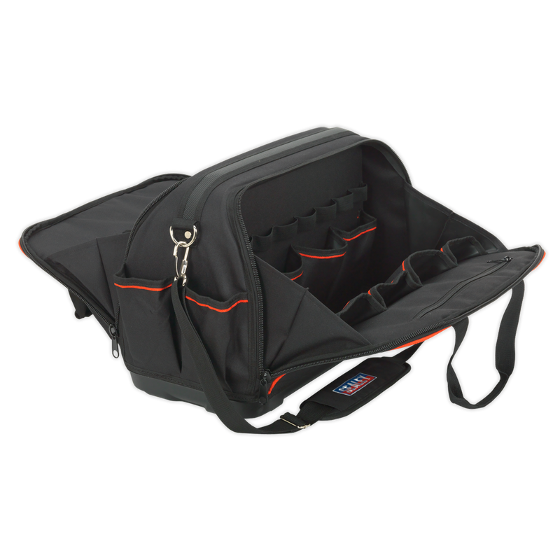 Tool Storage Bag with 24 Pockets 500mm Heavy-Duty | Pipe Manufacturers Ltd..