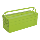 Cantilever Toolbox 4 Tray 530mm Hi-Vis Green | Pipe Manufacturers Ltd..