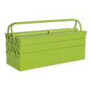 Cantilever Toolbox 4 Tray 530mm Hi-Vis Green | Pipe Manufacturers Ltd..