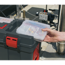 Toolbox 650mm with Tote Tray & Wheels | Pipe Manufacturers Ltd..