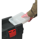 Toolbox 650mm with Tote Tray & Wheels | Pipe Manufacturers Ltd..