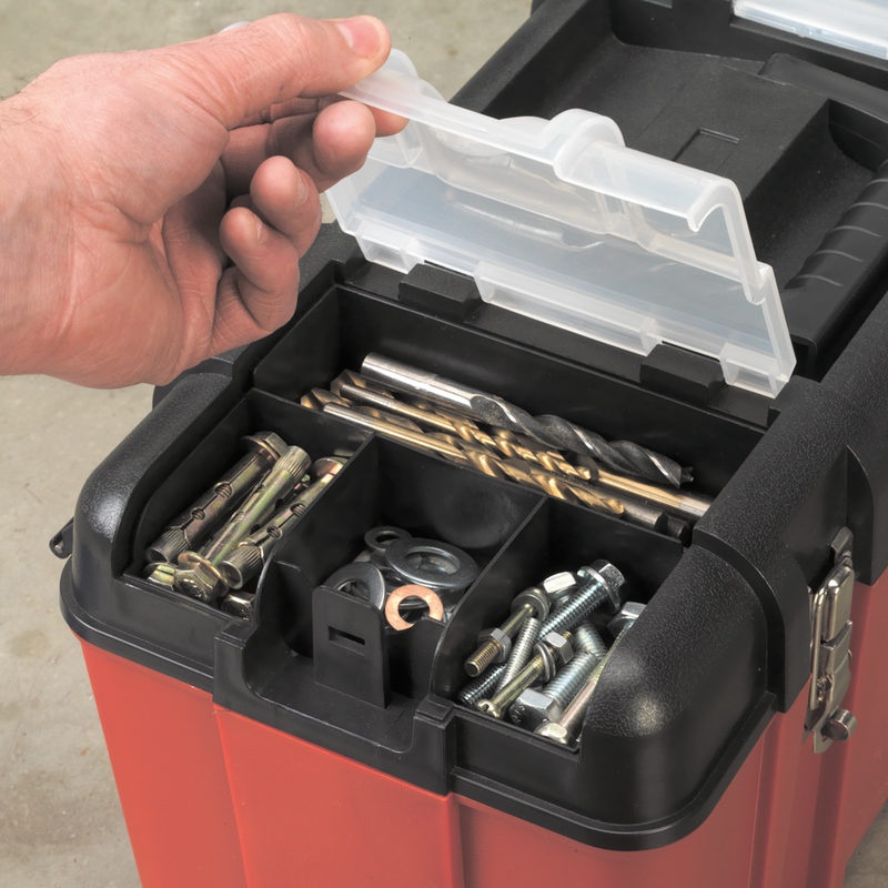 Toolbox 495mm with Tote Tray | Pipe Manufacturers Ltd..