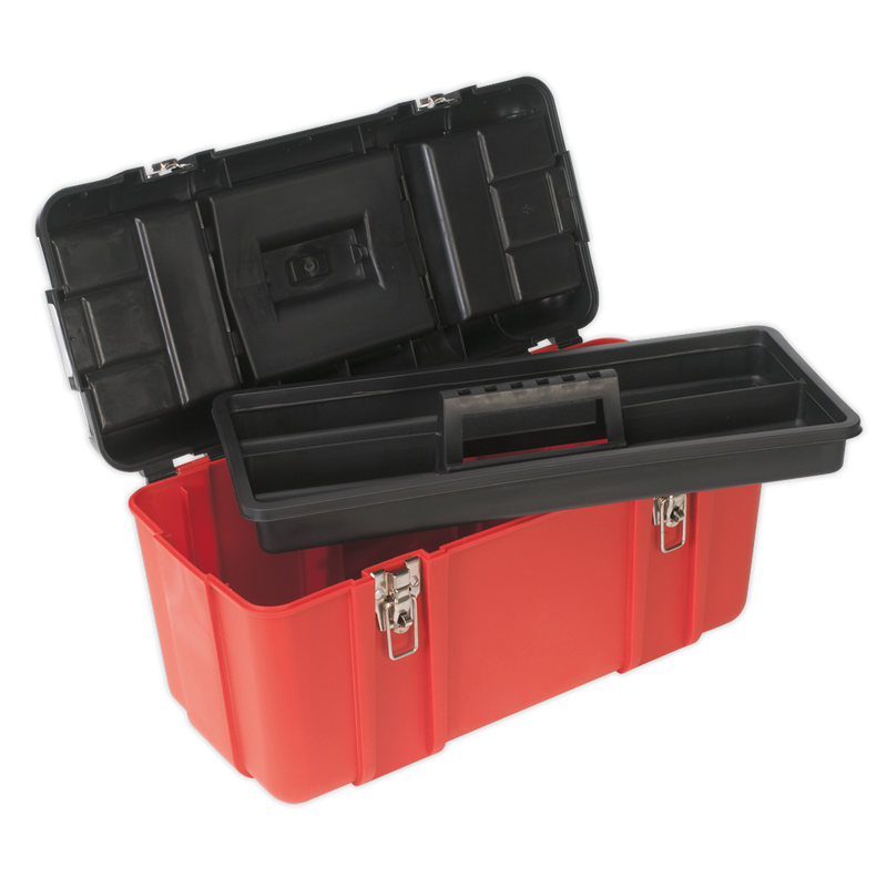 Toolbox 495mm with Tote Tray | Pipe Manufacturers Ltd..