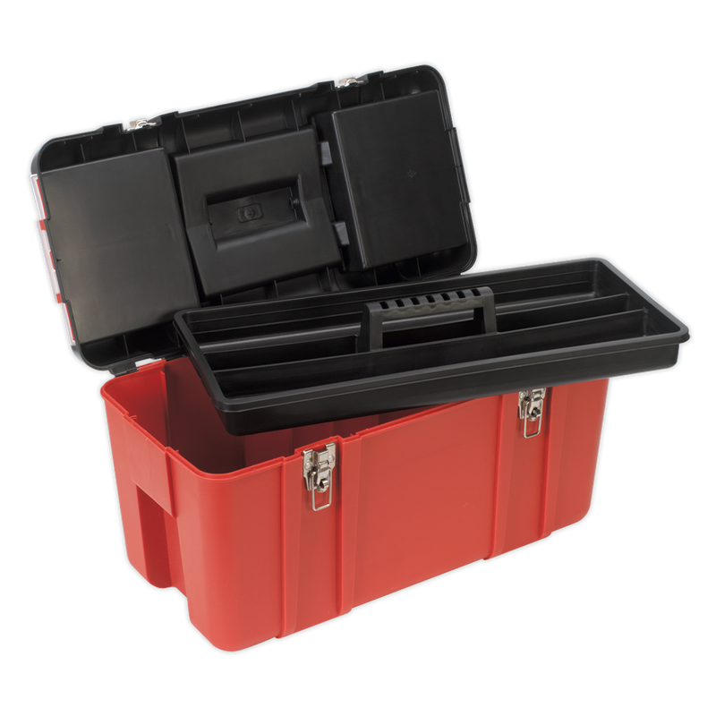 Toolbox 595mm with Tote Tray | Pipe Manufacturers Ltd..