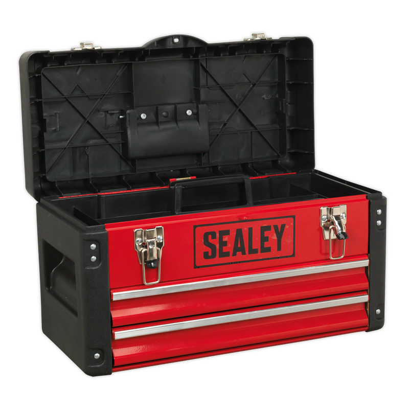 Toolbox with 2 Drawers 500mm | Pipe Manufacturers Ltd..