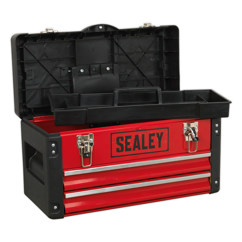 Toolbox with 2 Drawers 500mm | Pipe Manufacturers Ltd..