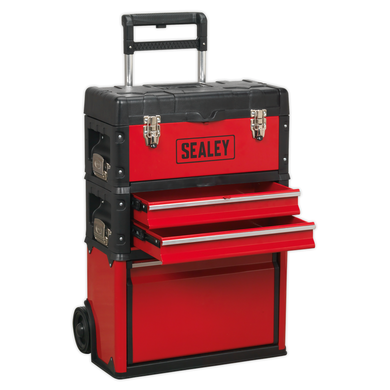 Mobile Steel/Composite Toolbox - 3 Compartment | Pipe Manufacturers Ltd..