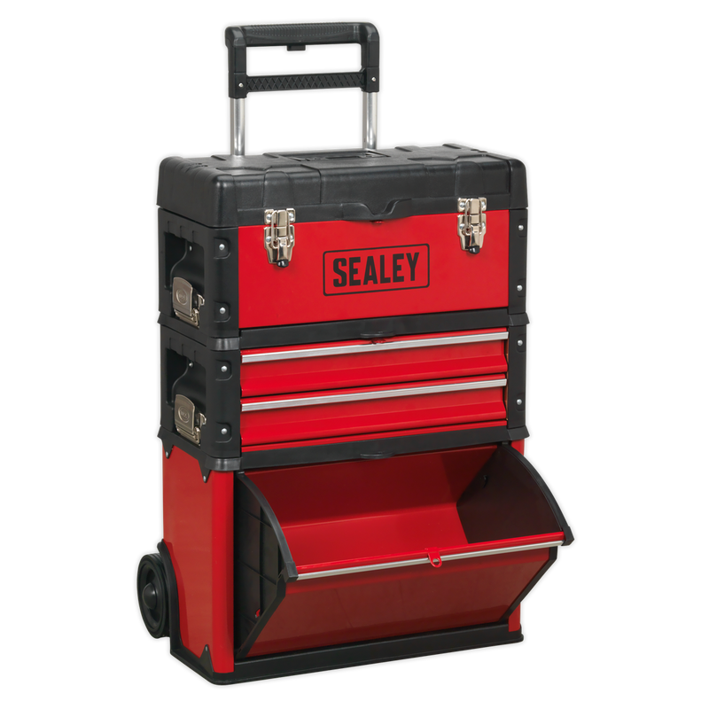 Mobile Steel/Composite Toolbox - 3 Compartment | Pipe Manufacturers Ltd..