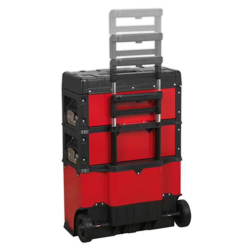 Mobile Steel/Composite Toolbox - 3 Compartment | Pipe Manufacturers Ltd..