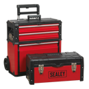 Mobile Steel/Composite Toolbox - 3 Compartment | Pipe Manufacturers Ltd..