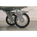 Mobile Stainless Steel Tool Cabinet 10 Drawer & Cupboard | Pipe Manufacturers Ltd..