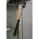 Mobile Stainless Steel Tool Cabinet 10 Drawer with Backboard & 2 Wall Cupboards | Pipe Manufacturers Ltd..