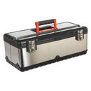 Stainless Steel Toolbox 580mm with Tote Tray | Pipe Manufacturers Ltd..