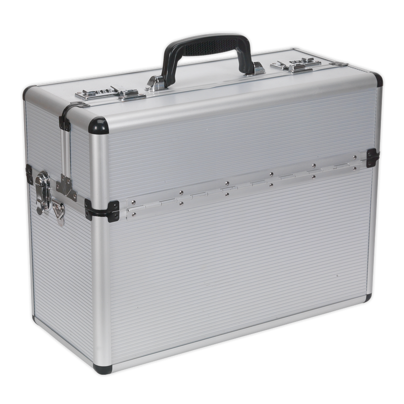 Tool Case Pilot Style Fully Polished Aluminium | Pipe Manufacturers Ltd..