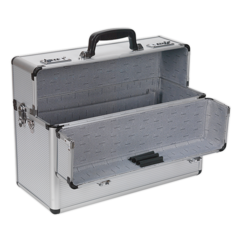 Tool Case Pilot Style Fully Polished Aluminium | Pipe Manufacturers Ltd..