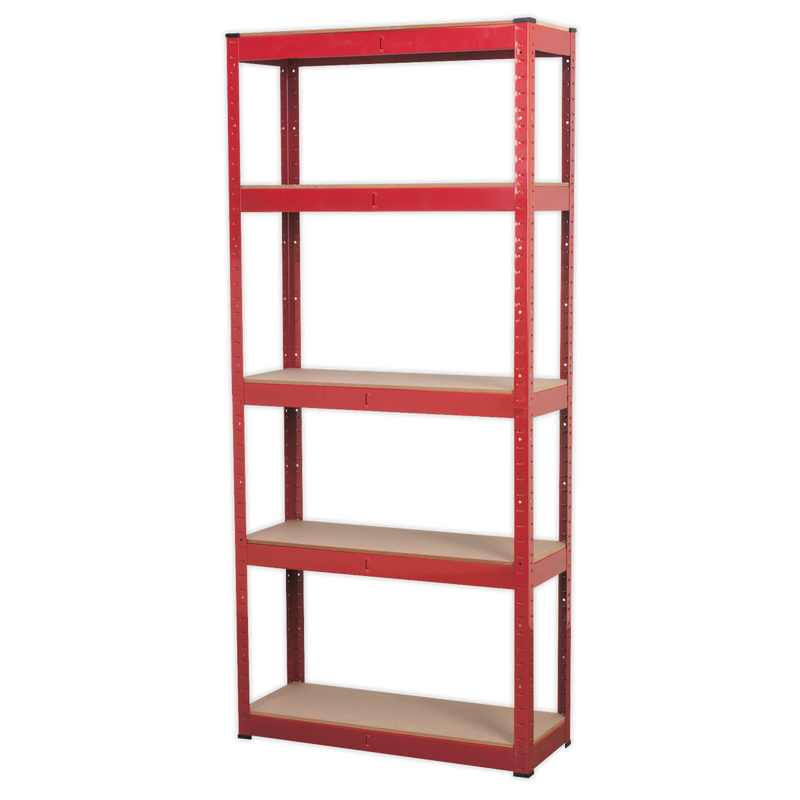 Racking Unit with 5 Shelves 150kg Capacity Per Level | Pipe Manufacturers Ltd..