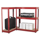 Racking Unit with 5 Shelves 150kg Capacity Per Level | Pipe Manufacturers Ltd..