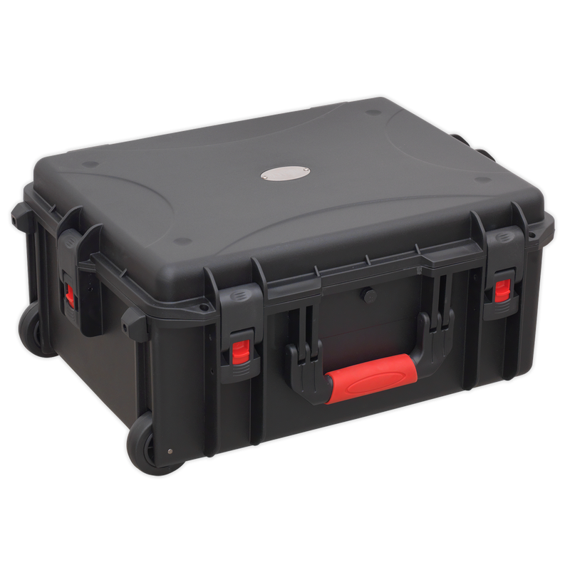 Professional Water Resistant Storage Case with Extendable Handle - 550mm | Pipe Manufacturers Ltd..