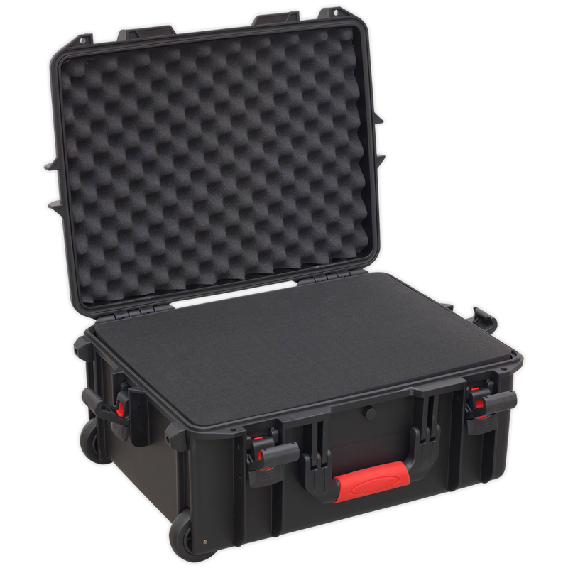 Professional Water Resistant Storage Case with Extendable Handle - 550mm | Pipe Manufacturers Ltd..