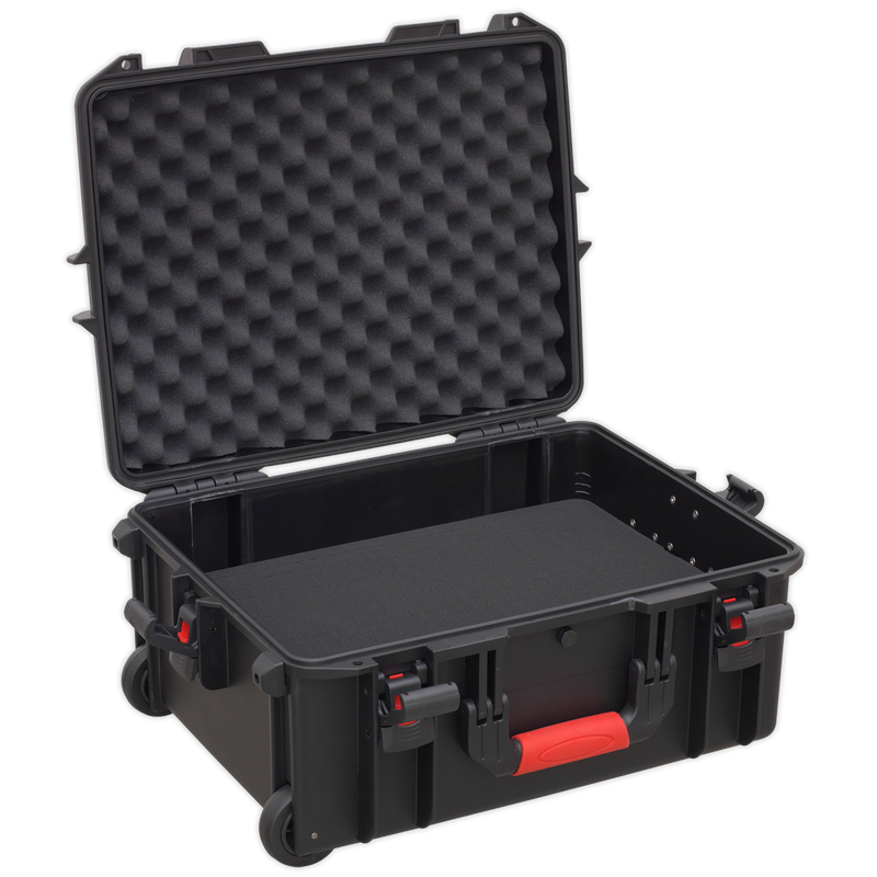 Professional Water Resistant Storage Case with Extendable Handle - 550mm | Pipe Manufacturers Ltd..