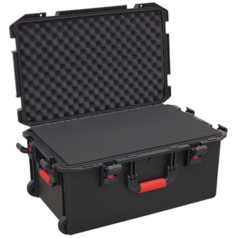 Professional Water Resistant Storage Case with Extendable Handle - 710mm | Pipe Manufacturers Ltd..