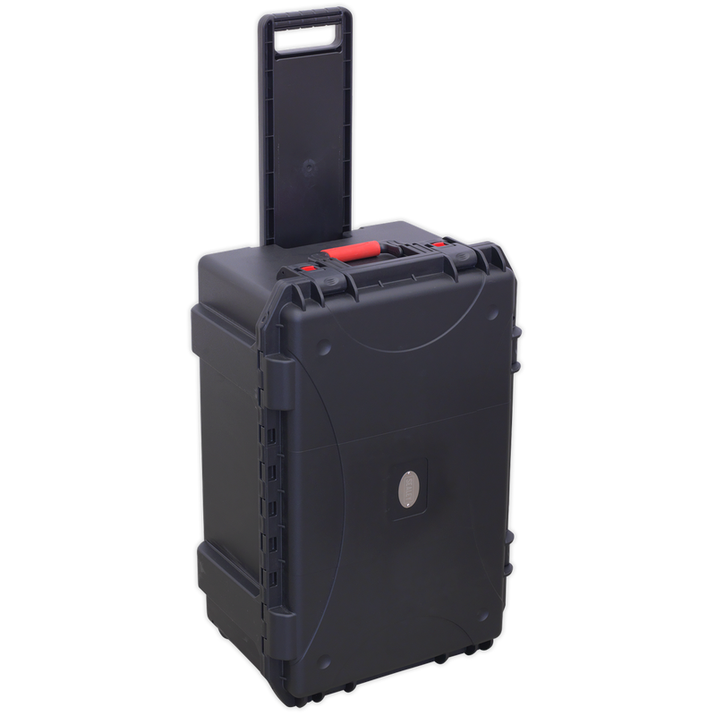 Professional Water Resistant Storage Case with Extendable Handle - 710mm | Pipe Manufacturers Ltd..