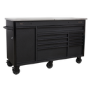Mobile Tool Cabinet 1600mm with Power Tool Charging Drawer | Pipe Manufacturers Ltd..