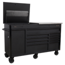 Mobile Tool Cabinet 1600mm with Power Tool Charging Drawer | Pipe Manufacturers Ltd..