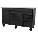 Mobile Tool Cabinet 1600mm with Power Tool Charging Drawer | Pipe Manufacturers Ltd..