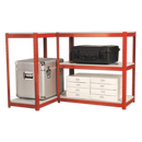 Racking Unit with 5 Shelves 500kg Capacity Per Level | Pipe Manufacturers Ltd..