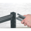 Racking Unit with 5 Shelves 600kg Capacity Per Level | Pipe Manufacturers Ltd..