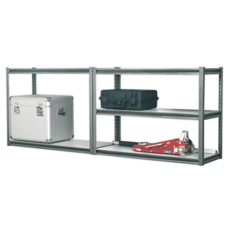 Racking Unit with 5 Shelves 600kg Capacity Per Level | Pipe Manufacturers Ltd..