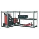 Racking Unit with 5 Shelves 600kg Capacity Per Level | Pipe Manufacturers Ltd..