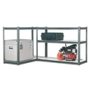 Racking Unit with 5 Shelves 600kg Capacity Per Level | Pipe Manufacturers Ltd..