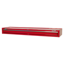 Mid-Box 1 Drawer with Ball Bearing Slides Heavy-Duty - Red | Pipe Manufacturers Ltd..