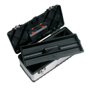 Stainless Steel Toolbox 505mm with Tote Tray | Pipe Manufacturers Ltd..