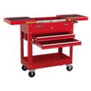 Mobile Tool & Parts Trolley - Red | Pipe Manufacturers Ltd..