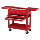 Mobile Tool & Parts Trolley - Red | Pipe Manufacturers Ltd..