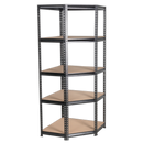 Corner Racking Unit 5 Level 150kg Capacity Per Level | Pipe Manufacturers Ltd..