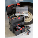 Mobile Toolbox with Tote Tray & Removable Assortment Box | Pipe Manufacturers Ltd..