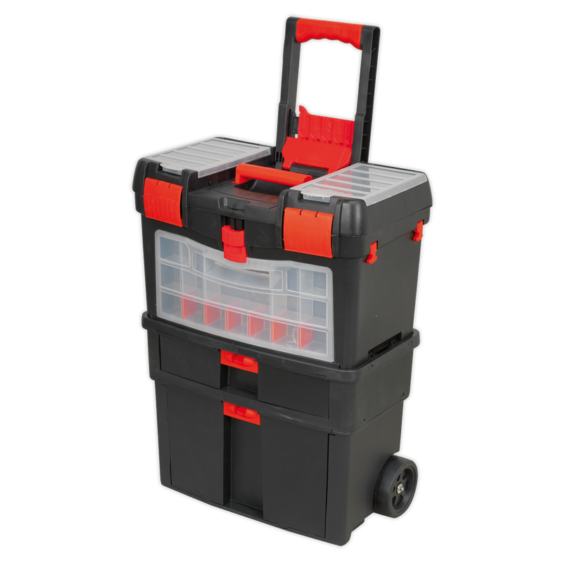Mobile Toolbox with Tote Tray & Removable Assortment Box | Pipe Manufacturers Ltd..