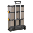 Mobile Stainless Steel/Composite Toolbox - 3 Compartment | Pipe Manufacturers Ltd..