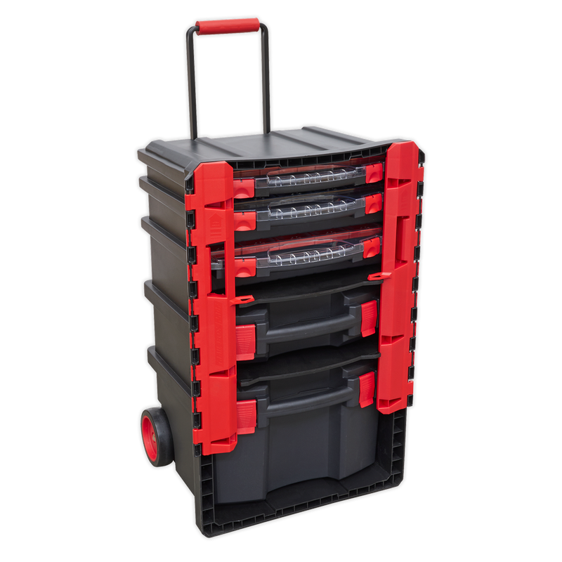 Professional Mobile Toolbox with 5 Removable Storage Cases | Pipe Manufacturers Ltd..