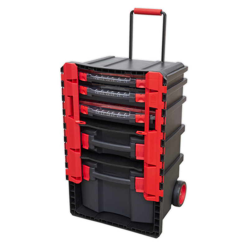 Professional Mobile Toolbox with 5 Removable Storage Cases | Pipe Manufacturers Ltd..