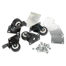 Castor Kit for AP8130, AP8150 & AP8250 | Pipe Manufacturers Ltd..