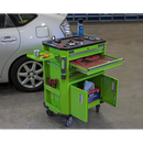 Tool Trolley with 4 Drawers & 2 Door Cupboard | Pipe Manufacturers Ltd..