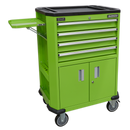 Tool Trolley with 4 Drawers & 2 Door Cupboard | Pipe Manufacturers Ltd..